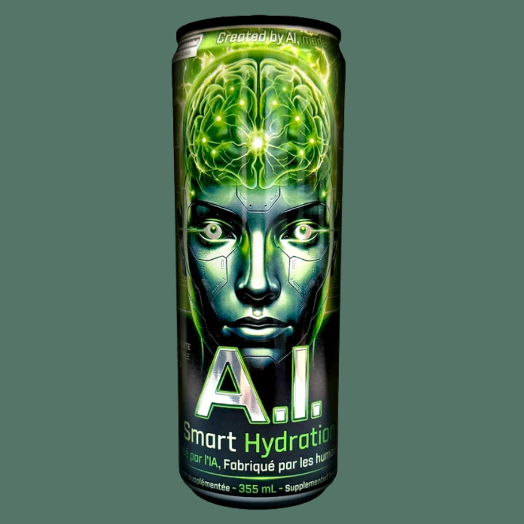 Boisson hydratante A.I. Smart Hydration pomme verte – 355 ml