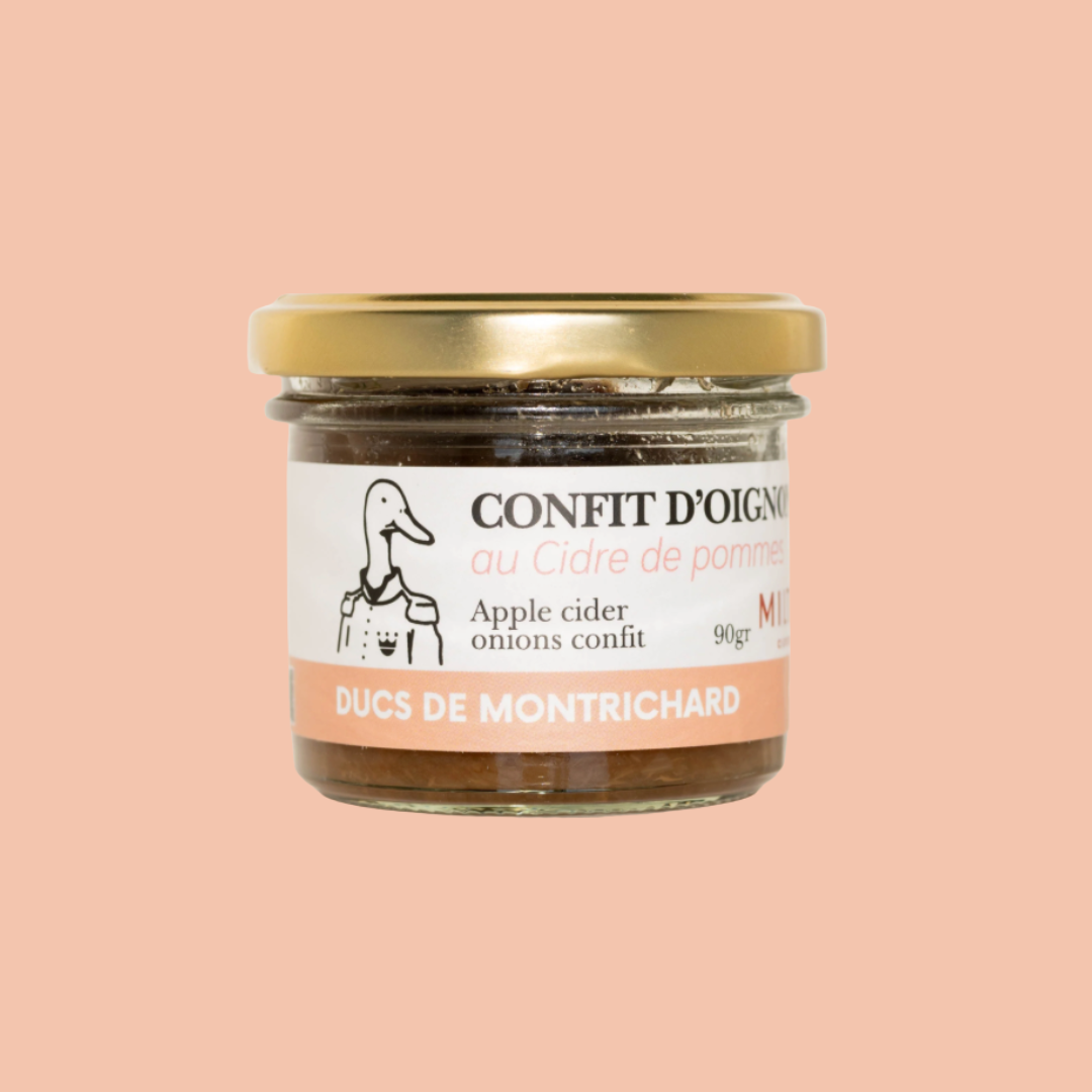Confit d’oignon au cidre de pommes Ducs de Montrichard – 90 g