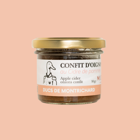 Confit d’oignon au cidre de pommes Ducs de Montrichard – 90 g