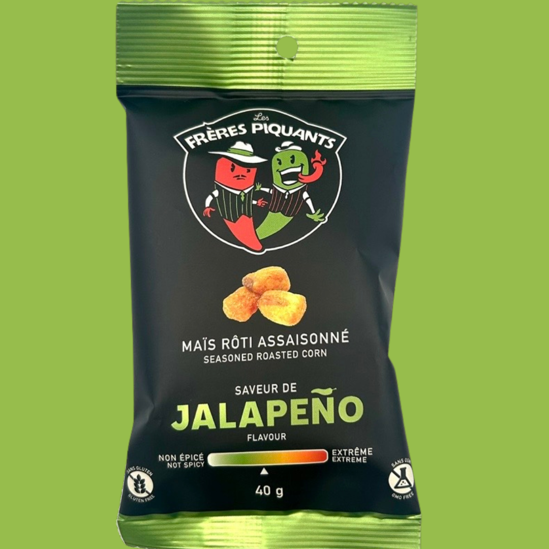 Collation de maïs Jalapeño Les Frères Piquants – produit québécois