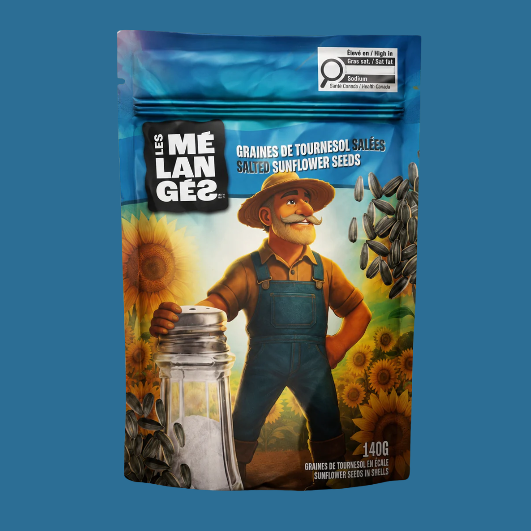 Graines de tournesol salées Les Mélangés – 140 g