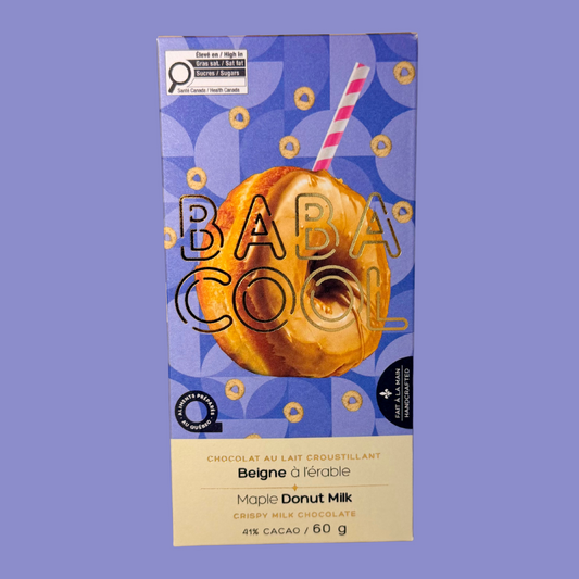 Chocolat croustillant Beignet à l’Érable Atelier Babacool