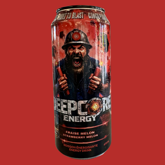 Boisson énergisante DeepCore Energy fraise et melon – Viral Beverages