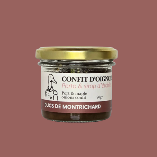 Confit d’oignon au porto et sirop d’érable Ducs de Montrichard – 90 g