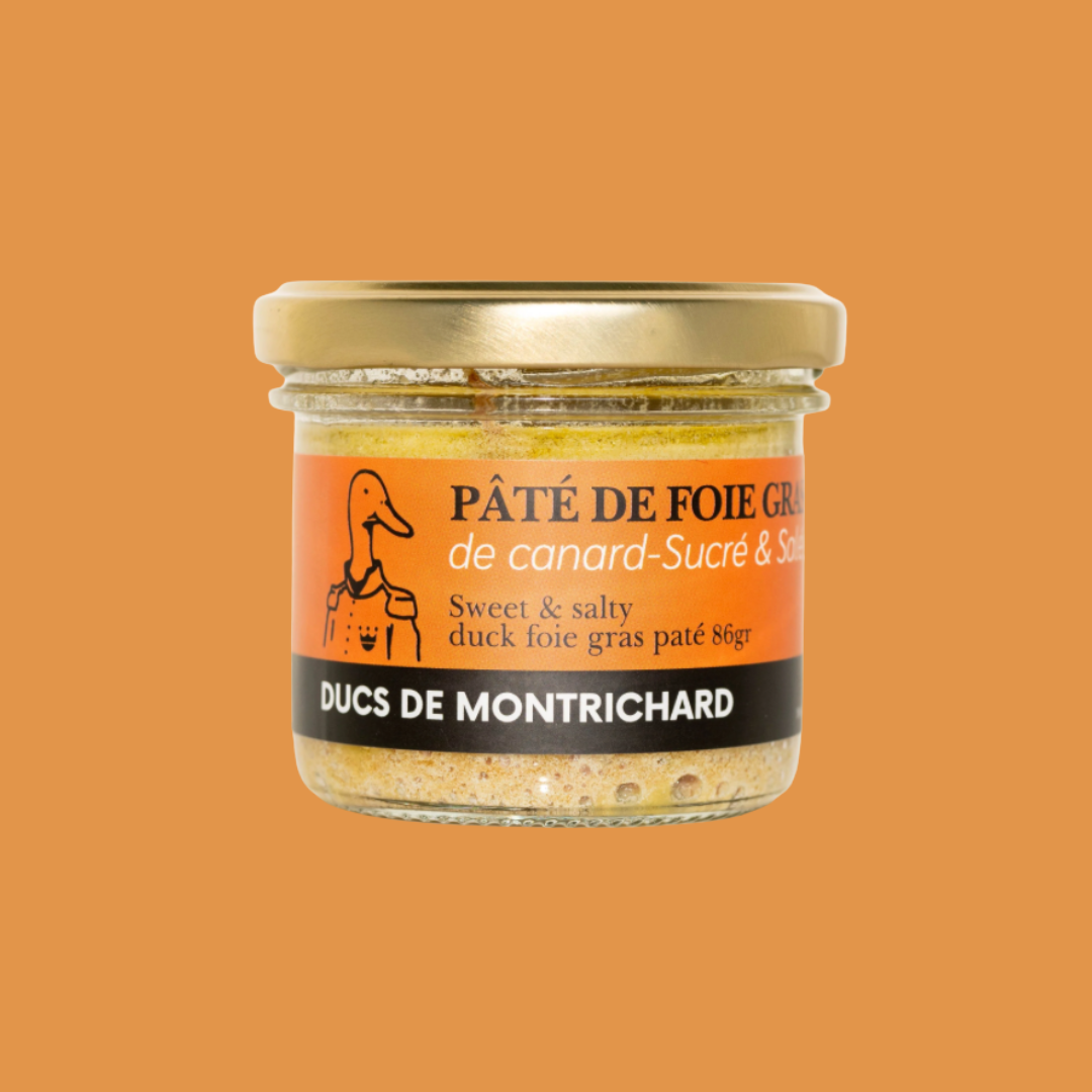 Pâté de foie gras de canard sucré-salé Ducs de Montrichard – 86 g