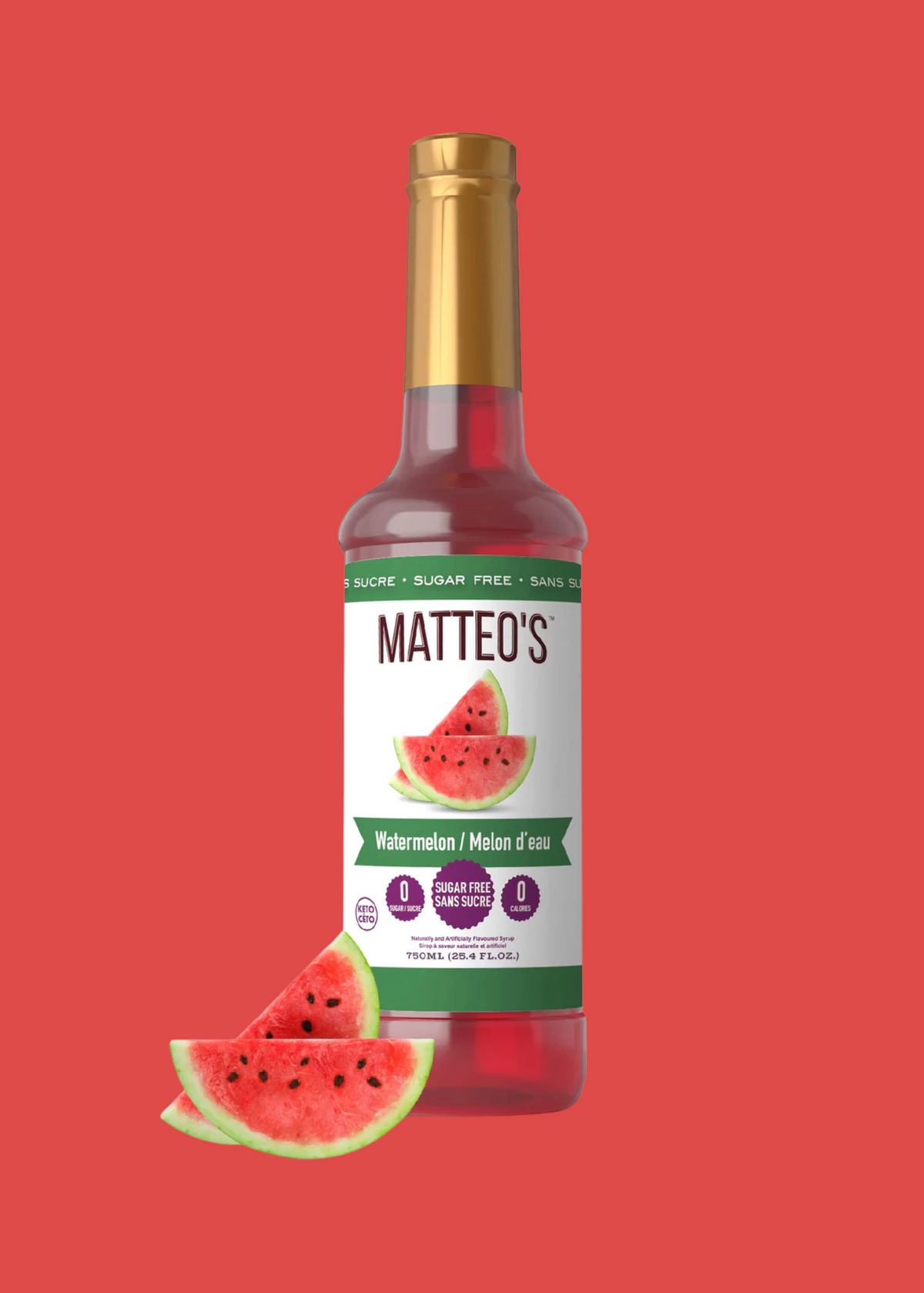 Sirop de fruits melon d’eau Matteo’s – produit québécois