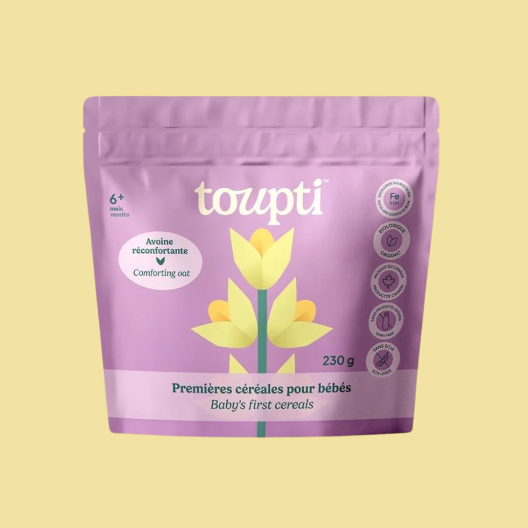 Céréales pour bébés Avoine réconfortante Toupti – 230 g